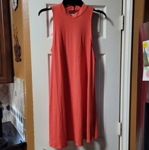 Junior girls mock neck sun dress